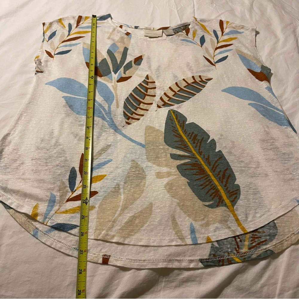 Cynthia Rowley‎ 100% Linen Tropical shirt - Picture 4 of 5